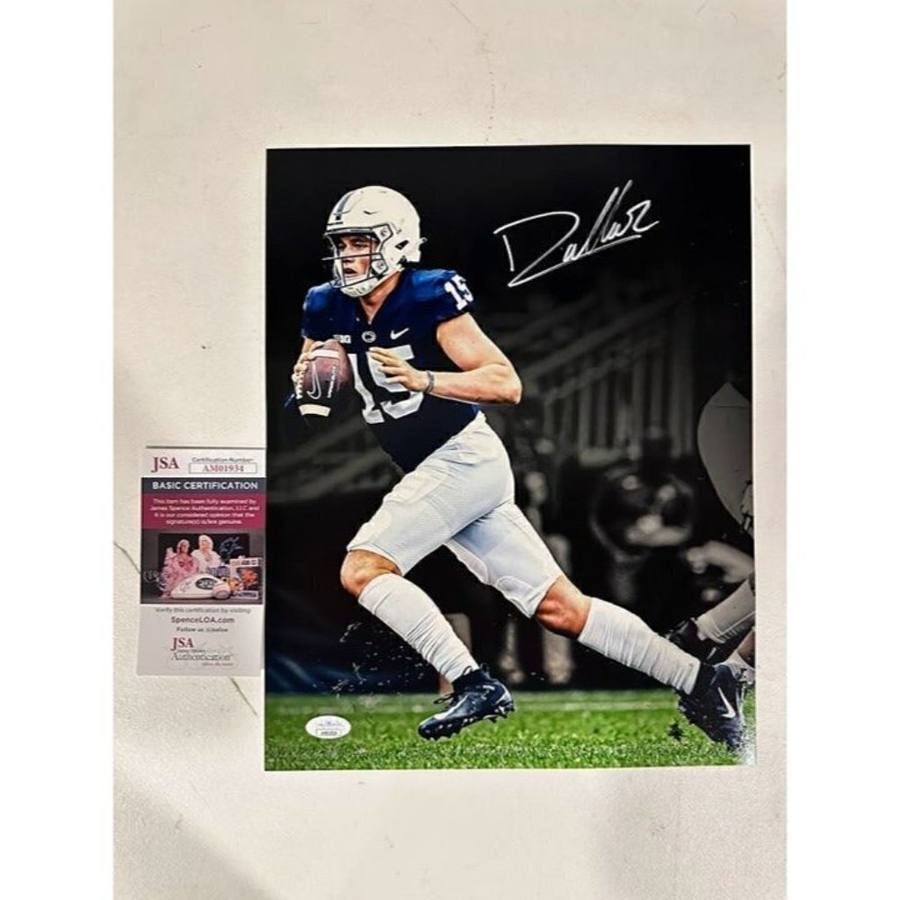 Drew Allar signed autographed Penn State Nittany Lions 11x14 Photo JSA